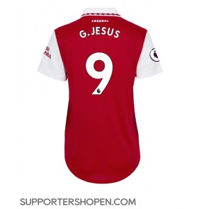 Arsenal Gabriel Jesus #9 Hemma Matchtröja Dam 2022-23 Kortärmad